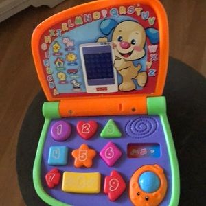 Fisher price laptop to learn spanish